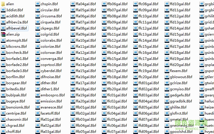 219多个photoshop滤镜合集 8bf格式0