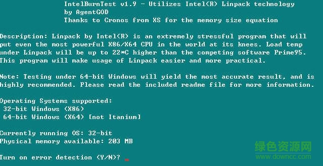 烤机软件(IntelBurnTest) v2.54 汉化免费版0