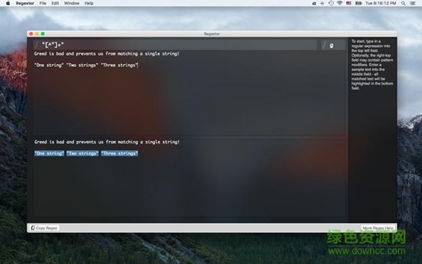 regex苹果电脑版 regex for mac版