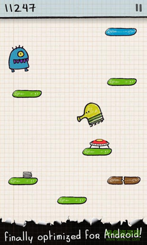 涂鸦跳跃2中文版修改版(doodle jump新版本) v2016.3.9.4 安卓无限金钱版2