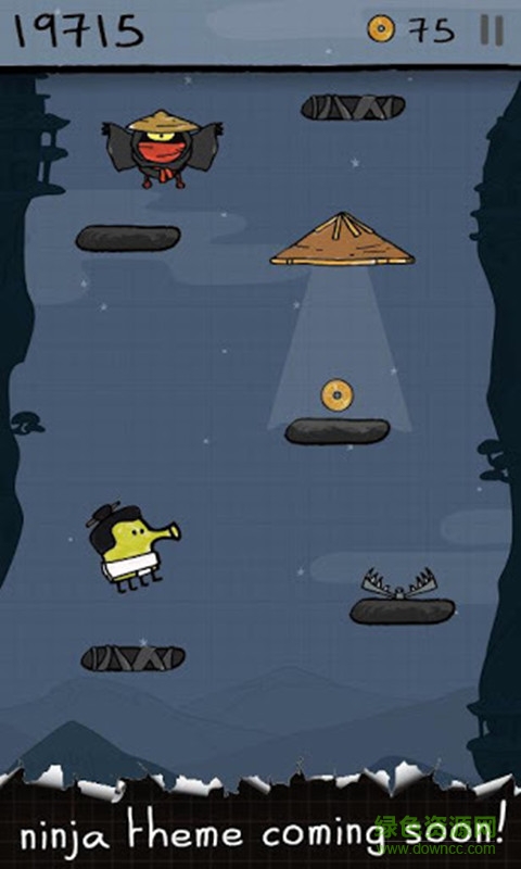 涂鸦跳跃2中文版修改版(doodle jump新版本) v2016.3.9.4 安卓无限金钱版3