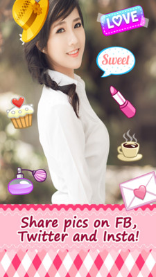 贴纸照片编辑器手机版 v1.0 安卓版0