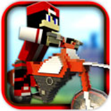 越野方块摩托车手机修改版(Dirtbike Survival Block Motos)