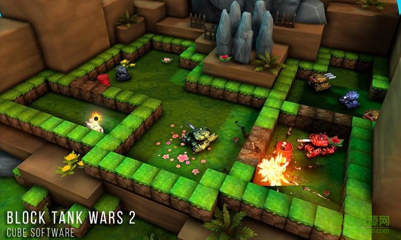 方块坦克大战2中文修改版 v2.3 安卓版0