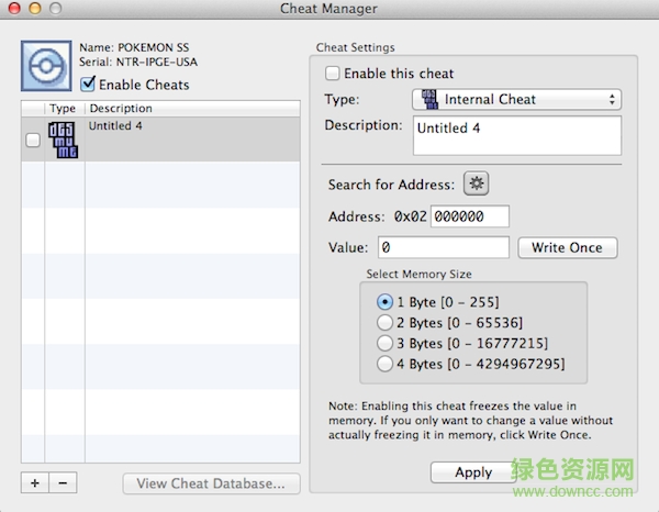 desmume for mac v0.9.11 官方苹果电脑版0