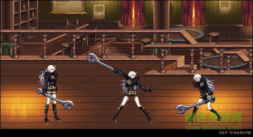 DNF全职业所有武器改韩服新武器装扮 绿色版0