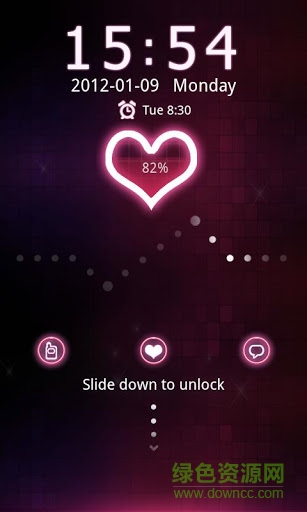 GO锁屏红心主题 v1.0 安卓版3