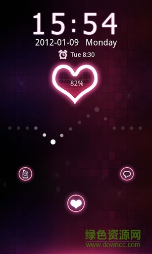 GO锁屏红心主题 v1.0 安卓版0