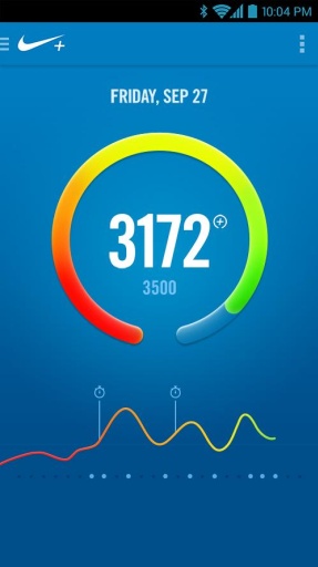Nike+运动腕带(Nike+ FuelBand) v1.3.1 安卓版0