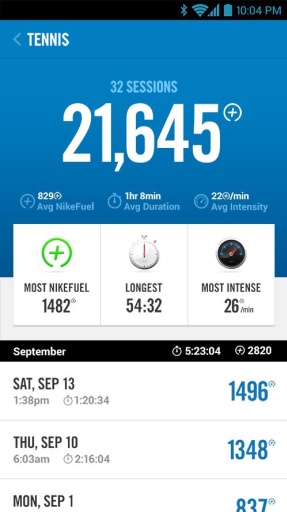 Nike+运动腕带(Nike+ FuelBand) v1.3.1 安卓版2