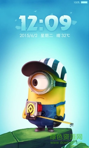 小黄人动态主题锁屏 v1.0.0 安卓版0