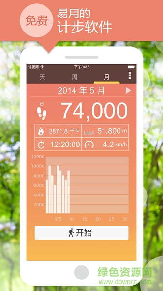 健康减肥神器(计步器) v1.0 安卓版3