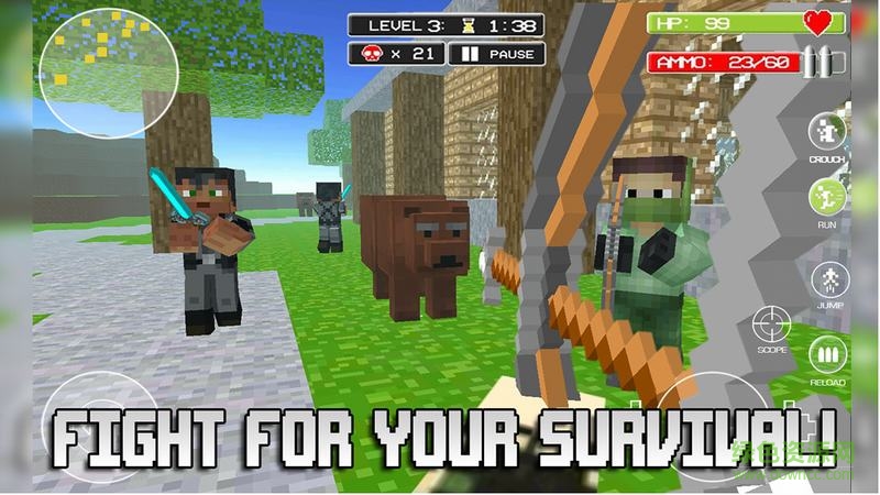 生存狩猎2中文版修改版 vC18b 安卓无敌版1