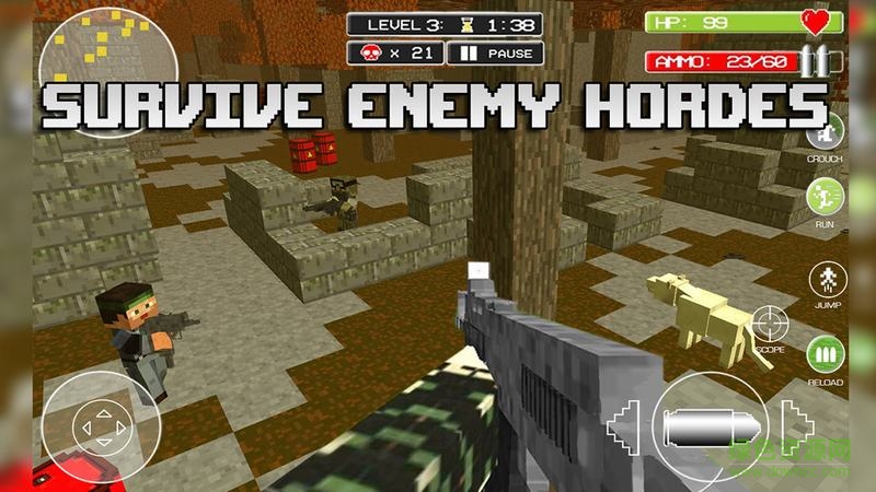 生存狩猎2中文版修改版 vC18b 安卓无敌版2