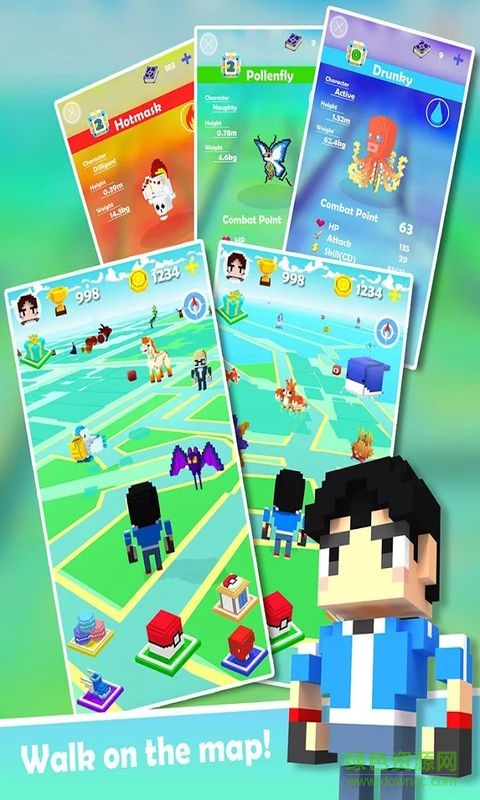 像素口袋妖怪GO手机版(Pixel Monster) v1.0 安卓版0