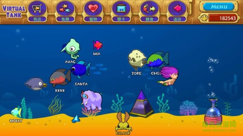 疯狂水族馆手机版 v2.1 无敌安卓版2