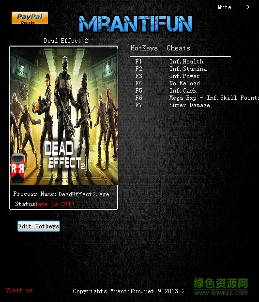 死亡效应2八项修改器 免费版0