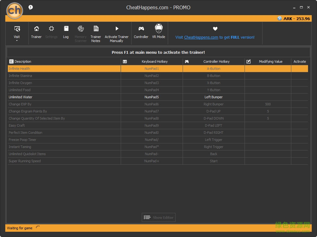 方舟生存进化十五项修改器 v253.96 最新版0