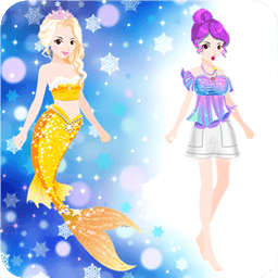 美人鱼少女装扮沙龙