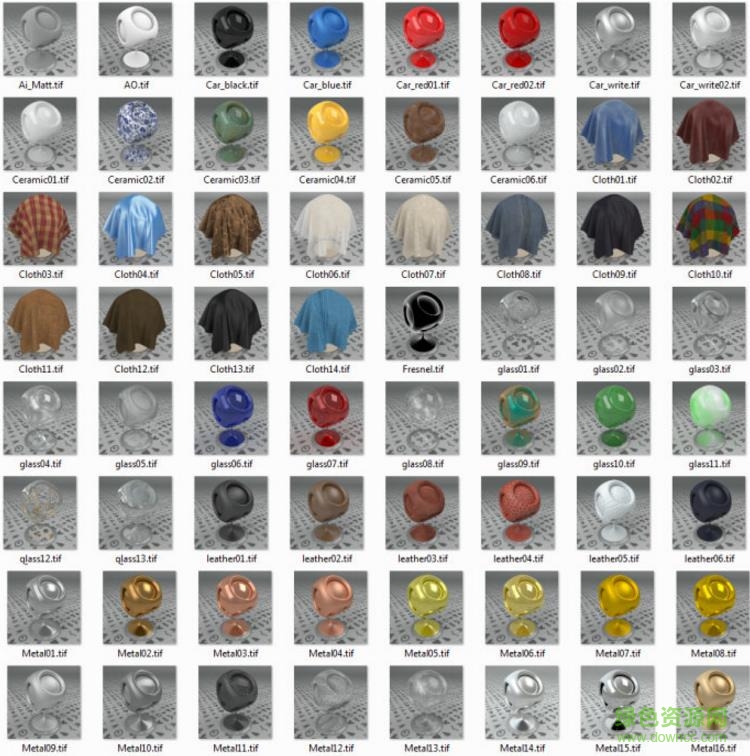 arnold 材质库合集 免费版0