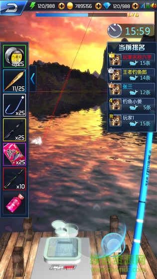 钓鱼王者内购正式版 v1.5 安卓无限金币版1