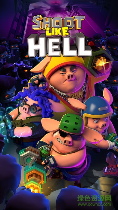 地狱射击僵尸猎人完整版(Shoot Like Hell) v1.0.27 安卓无限金币版3