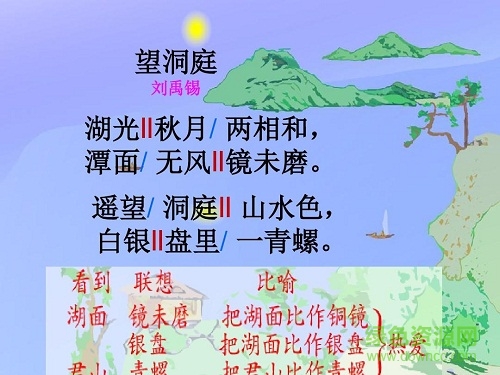 望洞庭的ppt课件 0