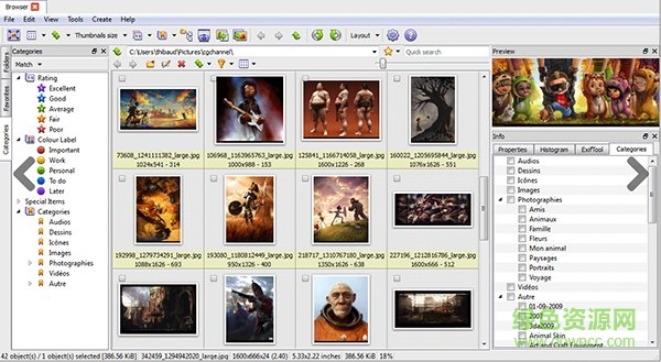 XnViewMP for mac汉化版 v1.71 绿色简体中文版0