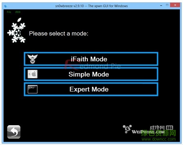 sn0wbreeze 雪花 降级工具