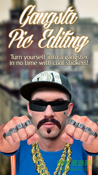 hiphop拍照软件手机版(Thug life photo sticker maker) v4.0.5 安卓版0