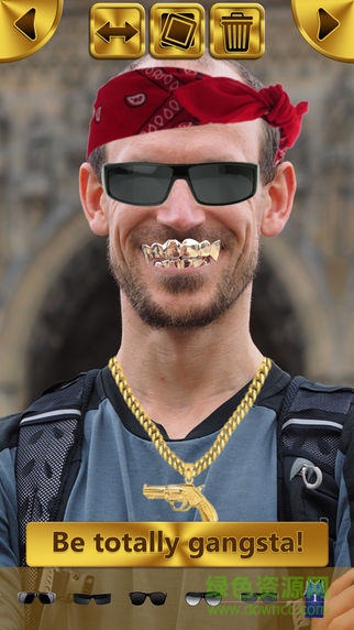 hiphop拍照软件手机版(Thug life photo sticker maker) v4.0.5 安卓版1