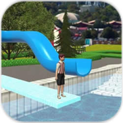 水滑下坡游戏下载