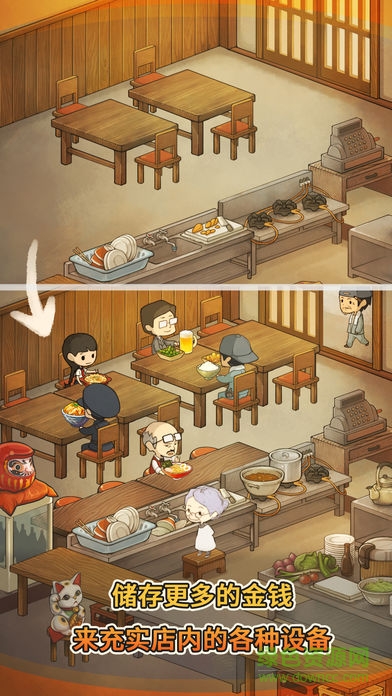 众多回忆的食堂故事去广告版 v1.30 安卓无限金币体力版1