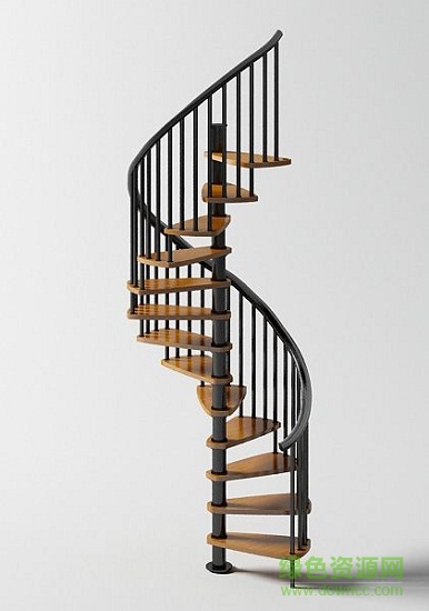 旋转楼梯3d模型