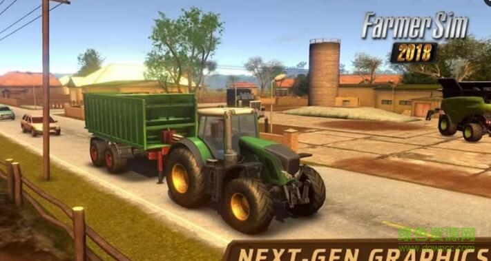 模拟农场2018无限金币汉化版 v1.8.0 安卓内购版1