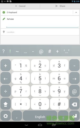 o键盘柯尔克孜族语手机输入法(O鍵盤) v1.5.4 安卓版2