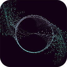 神奇魔幻粒子屏保