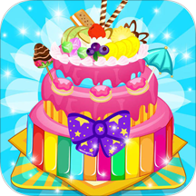 儿童宝宝做蛋糕