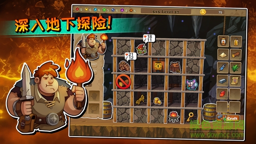 呆呆大冒险中文版(downgeon) v1.2 安卓版3