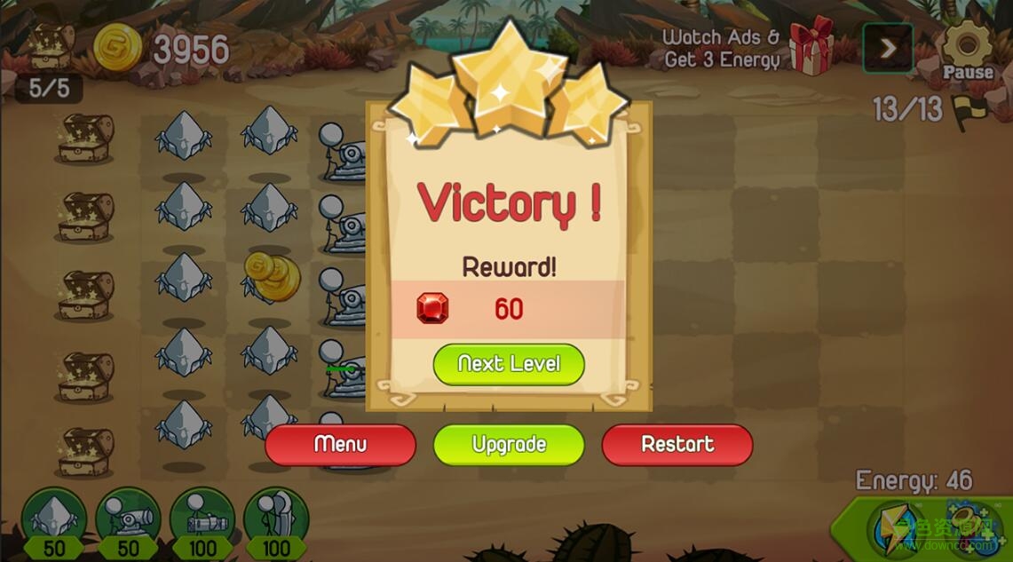 火柴人防御卡通战争内购 v1.2.5 安卓无限钻石版0