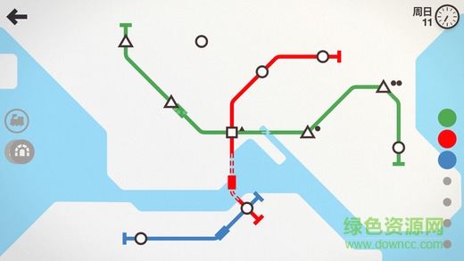 迷你地铁苹果版(Mini Metro) v1.3 iPhone版1