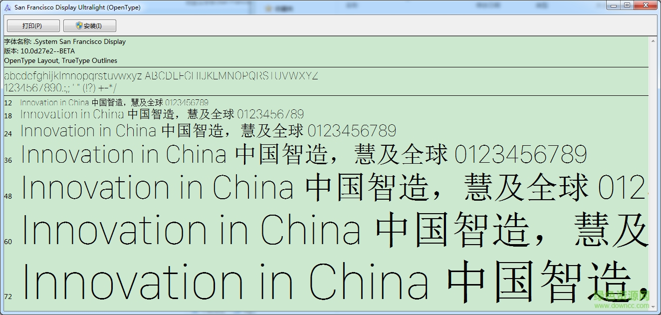 旧金山san francisco字体合集 win0