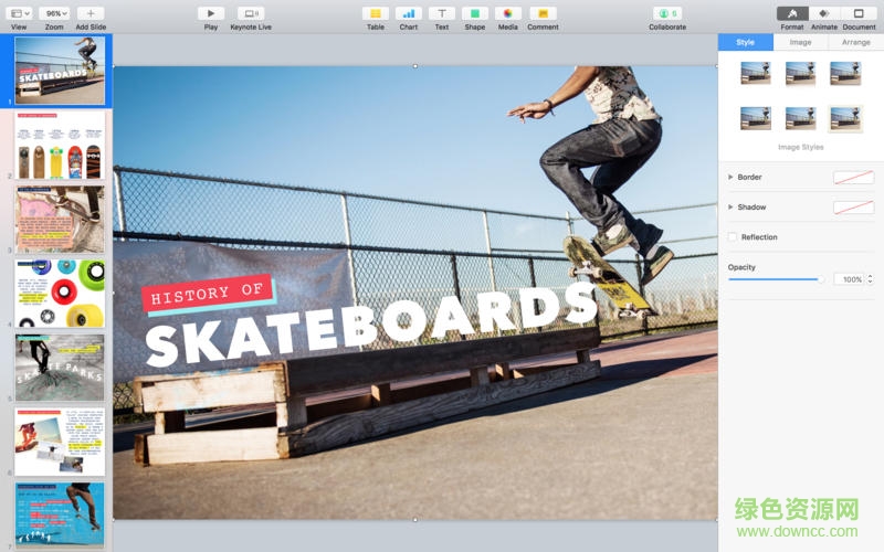 keynote for mac v7.0.5 苹果电脑0