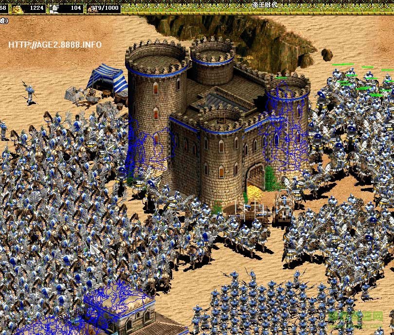 帝国时代2好玩的地图打包 0