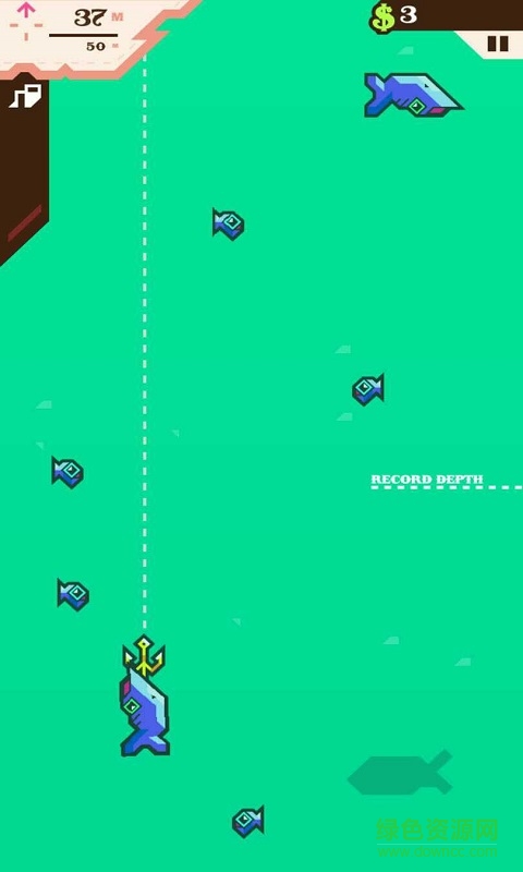 奇葩钓鱼中文修改版(Ridiculous Fishing) v1.3.2.4 汉化安卓版1