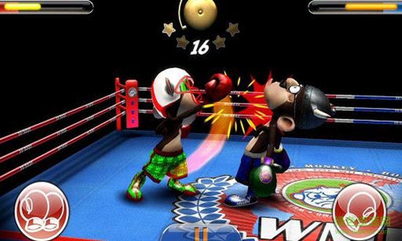 猴子拳击3修改版(Monkey Boxing) v1.05 免付费安卓汉化版1