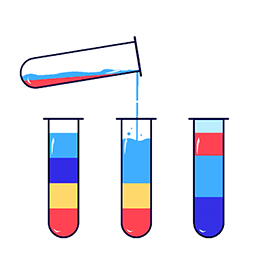 液体水排序拼图手游