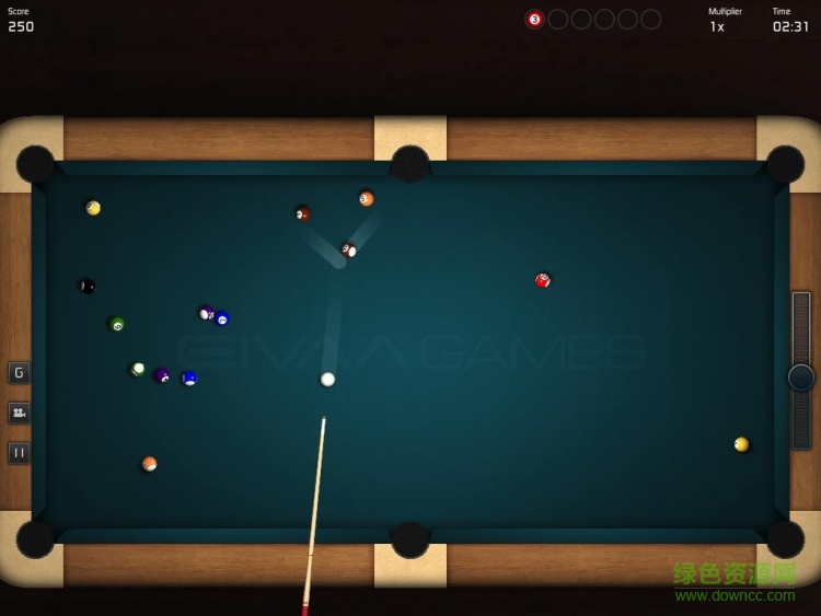 3D台球游戏
