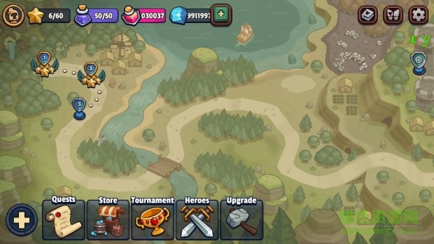 传奇塔防禁止通行