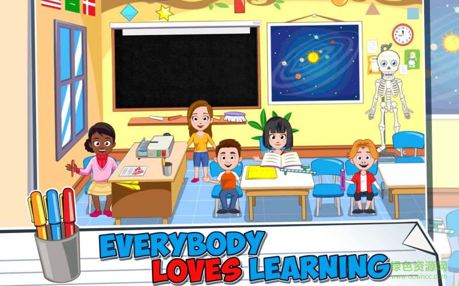 我的小镇校园手游(My Town : School) v1.1 安卓版0